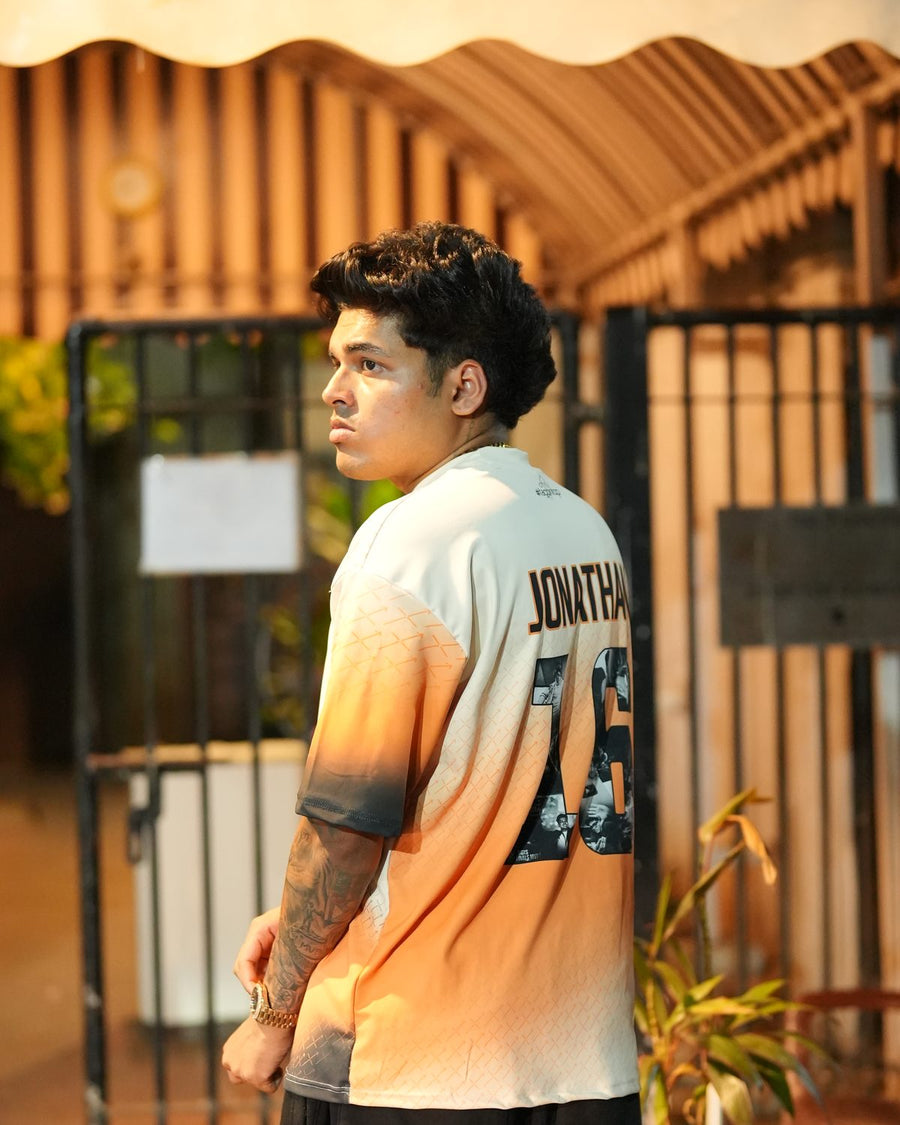 Jonathan wearing the Jonathan Edition jersey